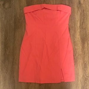 Pink That’s So Fetch Strapless Mini Dress